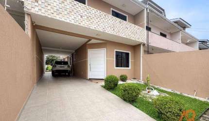 Sobrado com 3 dormitórios à venda, 186 m² por R$ 1.100.000,00 - Atuba - Curitiba/PR