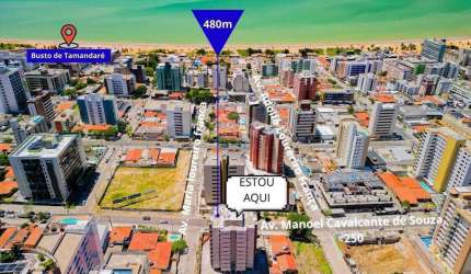 Apartamento com 3 quartos em Cabo Branco á venda !