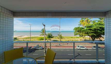 Flat de Alto Padrão à Beira-Mar e vista definitiva a venda no Cabo Branco