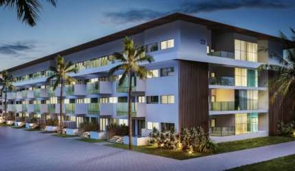 Apartamento 02 quartos com piscina privativa , beira de Ipioca