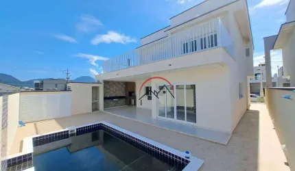 Sobrado com 4 dormitórios à venda, 255 m² por R$ 1.765.000,00 - Condomínio Flora Rica - Peruíbe/SP