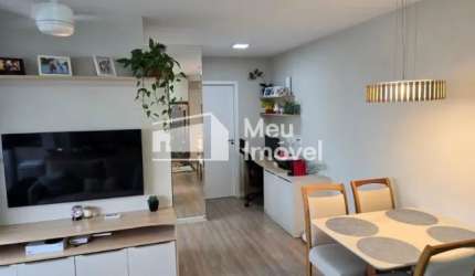Apartamento 53m² 2 dormitórios -1 suite com varanda - Jd Satelite