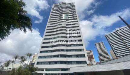 Apartamento no Condomínio do Edifício Chabloz com 127 m² 3 Suítes 3 wc 2 vagas. Cocó – Fortaleza/CE - AP0522