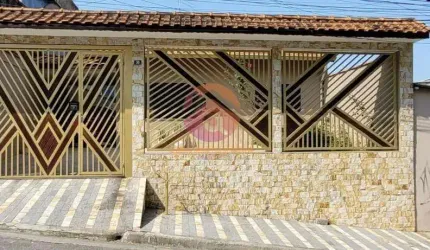 Casa Térrea para Venda em Guarulhos, Jardim Paulista, 3 dormitórios, 1 suíte, 1 banheiro, 6 vagas