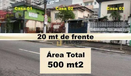 Terreno à venda, 500 m² por R$ 4.500.000,00 - Casa Verde - São Paulo/SP