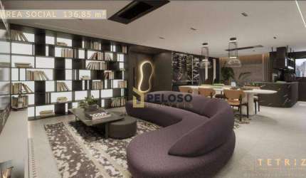 Apartamento à venda | 135m² | 4 suítes | banheiro de serviço | 3 vagas | Jardim São Paulo - São Paulo/SP