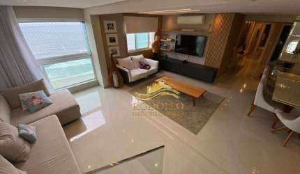 Guarujá Praia das Pitangueiras Cobertura Vista para o Mar 3 Dormitórios 97m² 2 Vagas Piscina Academia