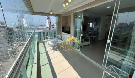 Guarujá Praia das Pitangueiras Vista Mar 3 Dormitórios 90m² 1 Vaga Piscina Varanda Gourmet Ar-condicionado