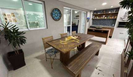 Guarujá Praia das Astúrias 4 Dormitórios 134m² 2 Vagas Piscina Varanda Gourmet Quadra de Tênis Sauna
