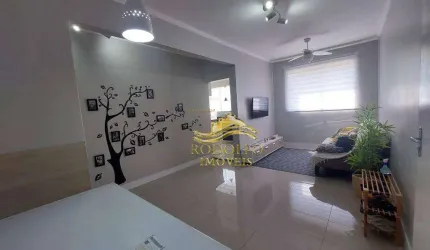 Guarujá Praia do Tombo 2 Dormitórios 83m² 1 Vaga Espaço Gourmet a 150 metros da praia