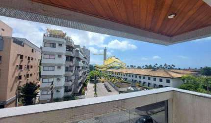 Guarujá Praia da Enseada 3 Dormitórios + Dormitório de Empregada Sacada 2 Vagas Ar-condicionado