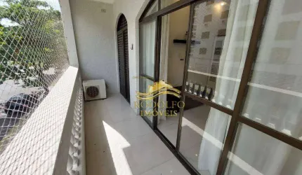 Guarujá Praia da Enseada 3 Dormitórios + 1 Suíte Empregada 100m² 1 Vaga Ar-condicionado Sacada Espaço Gourmet