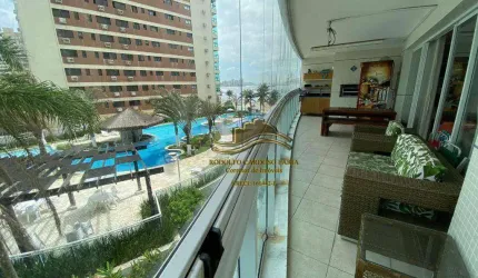 Guarujá Praia das Astúrias Vista Mar 3 Dormitórios 156m² 2 Vagas Lazer de Clube