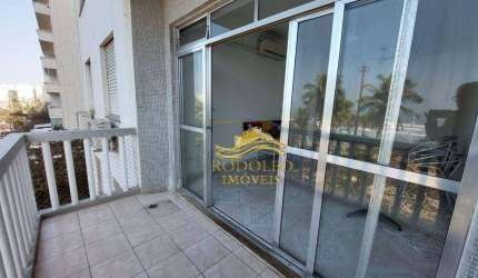 Guarujá Praia das Pitangueiras 3 Dormitórios 97m² 1 Vaga Sacada com Vista para o Mar Ar-condicionado