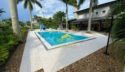 Guarujá Jardim Acapulco 6 Suítes 2000m² de Terreno Quadra de Tênis Piscina e Salão de Jogos