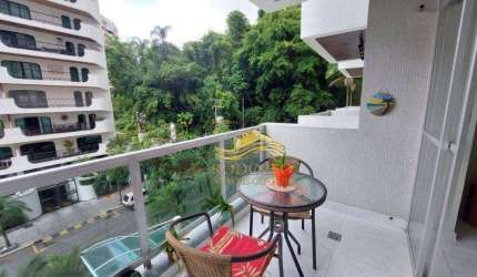 Guarujá Praia Pitangueiras 3 Dormitórios 110m² 1 Vaga Lazer com Piscina Aquecida