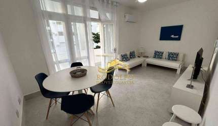 Guarujá Praia das Pitangueiras 2 Dormitórios 1 Vaga 64m² Churrasqueira Salão de Festas