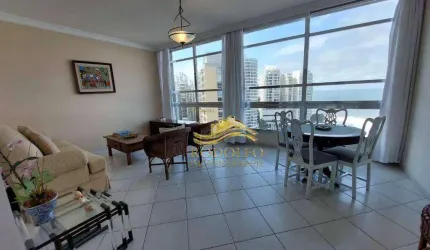 Guarujá Praia das Pitangueiras 4 Dormitórios 130m² 1 Vaga Vista Mar Serviço de Praia