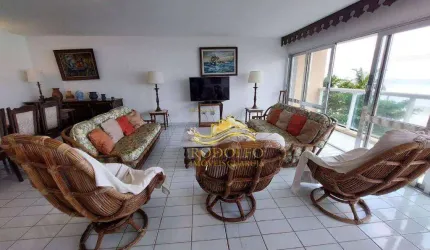 Guarujá Praia das Pitangueiras Frente ao Mar 4 Dormitórios 280m² 1 Vaga Portaria 24 Horas  Serviço de Praia