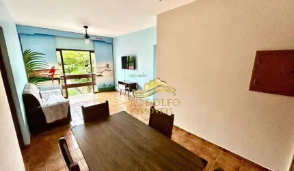 Guarujá Praia da Enseada 1 Dormitório 1 Vaga Sacada Piscina Sauna