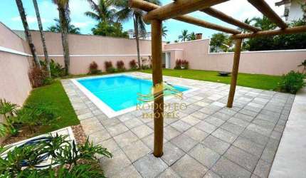 Guarujá Acapulco Praia Pernambuco 4 Dormitórios 300m² 6 Vagas Piscina Varanda Gourmet Jardim