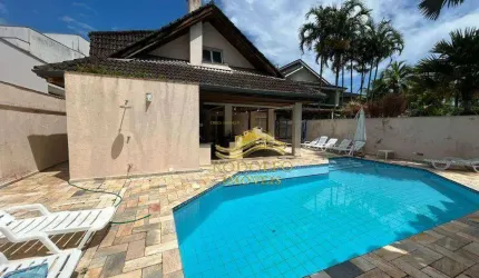 Guarujá Praia do Pernambuco Casa 5 Suítes Piscina Ar-condicionado Varanda Gourmet Despensa