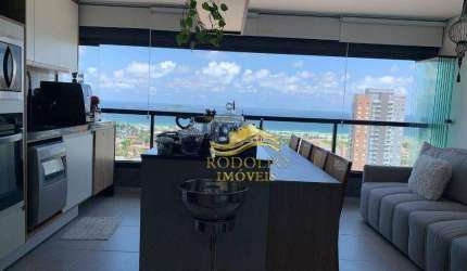 Guarujá Praia da Enseada 1 Dormitório 42m² Ampla Vista Mar