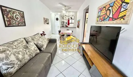 Guarujá Praia das Astúrias 2 Dormitórios 78m² 2 Vagas Vista Mar Piscina Aquecida Sauna