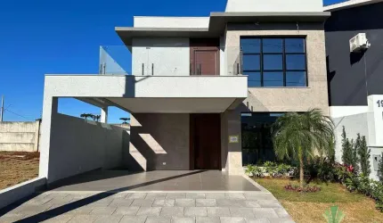 Sobrado com 3 Suítes à venda, 198 m² por R$ 2.100.000 - Cancelli - Cascavel/PR