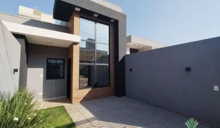 CASA COM 3 QUARTOS SENDO 01 SUITE.  A venda, 75 m² por R$ 430.000 - Angra dos Reis - Cascavel/PR