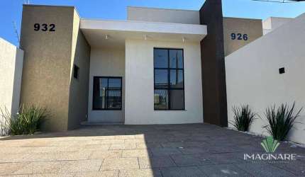 Casa com 1 Suíte + 1 Quarto à venda, 71 m² por R$ 490.000 - Tropical - Cascavel/PR