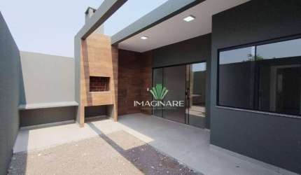 Casa com 3 dormitórios à venda, 100 m² por R$ 550.000,00 - Loteamento Paim - Cascavel/PR