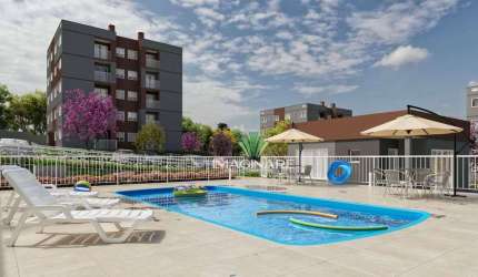 Apartamento com 2 dormitórios à venda, 46 m² por R$ 230.000,00 - Florais do Parana - Cascavel/PR