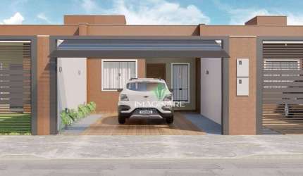 Casa com 2 dormitórios à venda, 66 m² por R$ 305.000 - Floresta - Cascavel/PR