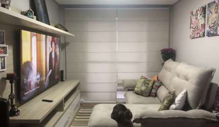Apartamento 2 dormitórios sendo 1 suíte Centro de SBC 70 metros