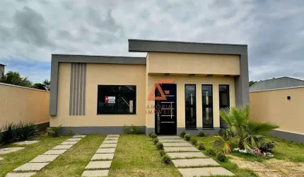 Casa com 3 dormitórios à venda, 156 m² por R$ 720.000 - Recanto do Sol - São Pedro da Aldeia/RJ
