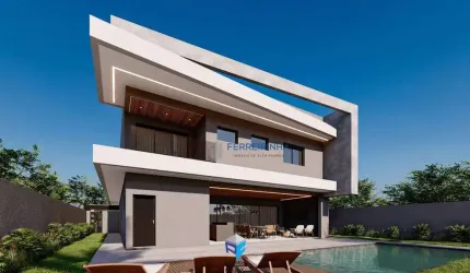 Casa com 4 dormitórios à venda, 400 m² por R$ 5.990.000,00 - Condomínio Reserva do Paratehy - São José dos Campos/SP