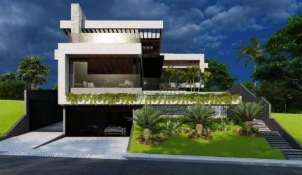 Casa com 4 dormitórios à venda, 500 m² por R$ 8.300.000,00 - Condomínio Reserva do Paratehy - São José dos Campos/SP
