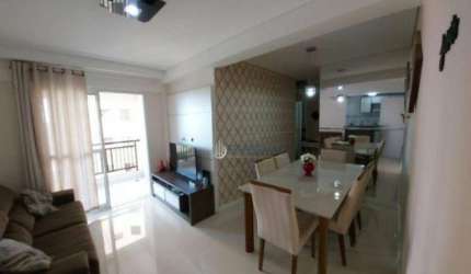 Apartamento mobiliado com 2 dormitórios à venda, 63 m² por R$ 735.000 - Jardim Aquarius - São José dos Campos/SP