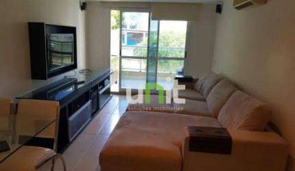 Flat com 2 dormitórios à venda, 84 m² por R$ 560.000,00 - Camboinhas - Niterói/RJ
