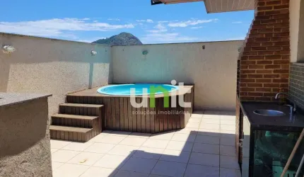 Cobertura com 2 dormitórios à venda, 115 m² por R$ 590.000,00 - Badu - Niterói/RJ