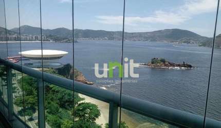 Apartamento com 4 dormitórios à venda, 259 m² por R$ 2.950.000,00 - Boa Viagem - Niterói/RJ