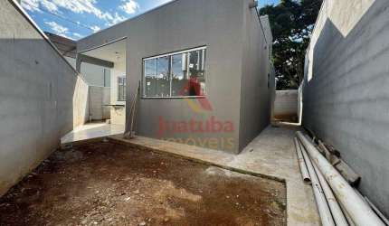 Casa na planta com 3 quartos no bairro Vila Suzana em Mateus Leme|