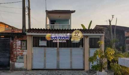 Sobrado com 4 quartos, Itaóca, Mongaguá - R$ 250 mil, Cod: 8722