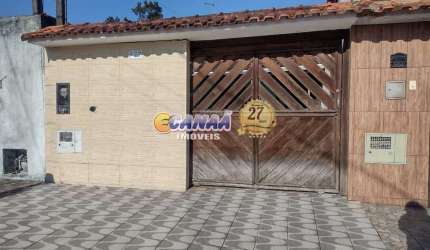 Casa com 3 quartos, Balneário Itaóca, Mongaguá - R$ 280 mil, Cod: 9471