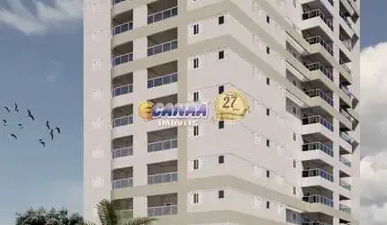 Apartamento com 3 quartos, Vila Anhanguera, Mongaguá - R$ 485 mil, Cod: 10300