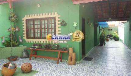 Sobrado com 2 quartos, Balneário Regina Maria, Mongaguá - R$ 215 mil, Cod: 10706