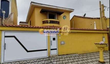 Casa com 3 dorms, Parque Balneário Comodoro, Mongaguá - R$ 600 mil, Cod: 10866