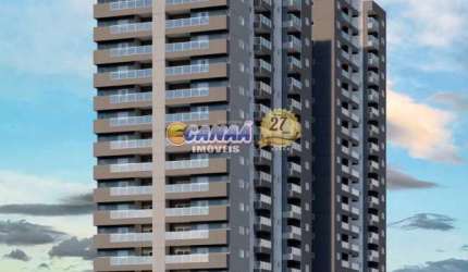 Apartamento com 2 dorms, Centro, Mongaguá - R$ 450 mil, Cod: 10962