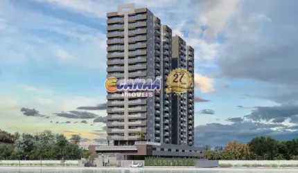 Apartamento com 2 dorms, Centro, Mongaguá - R$ 450 mil, Cod: 10956